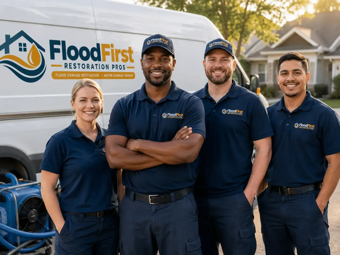 Flood Damage Restoration company in Grapeville, PA