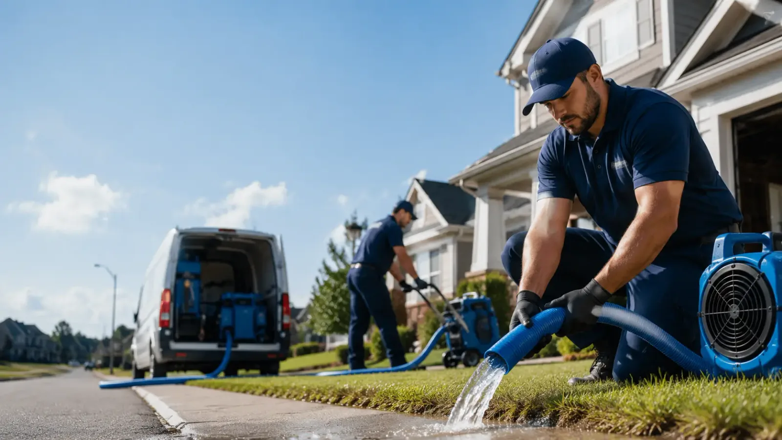 Flood Damage Restoration in Grapeville, PA